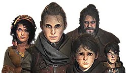Characters A Plague Tale - Guess Who Template