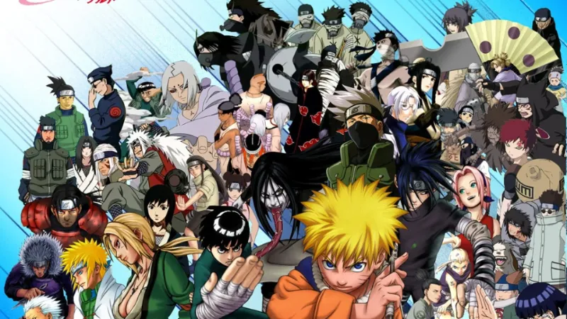 Naruto random - Guess Who Template