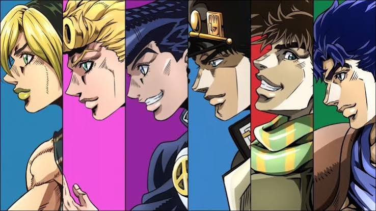 Jojo's Bizarre Adventure (1-6) - Guess Who Template