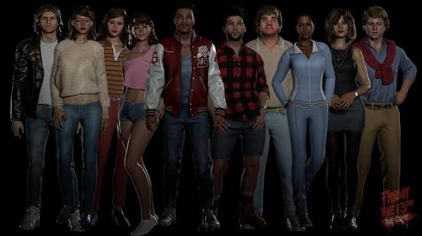 Friday the 13th: The game Counselors - Guess Who Template