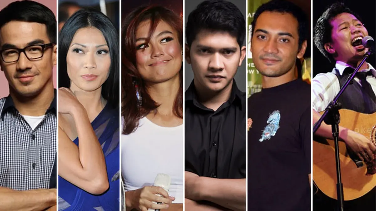 Tebak siapa artis - Guess Who Template